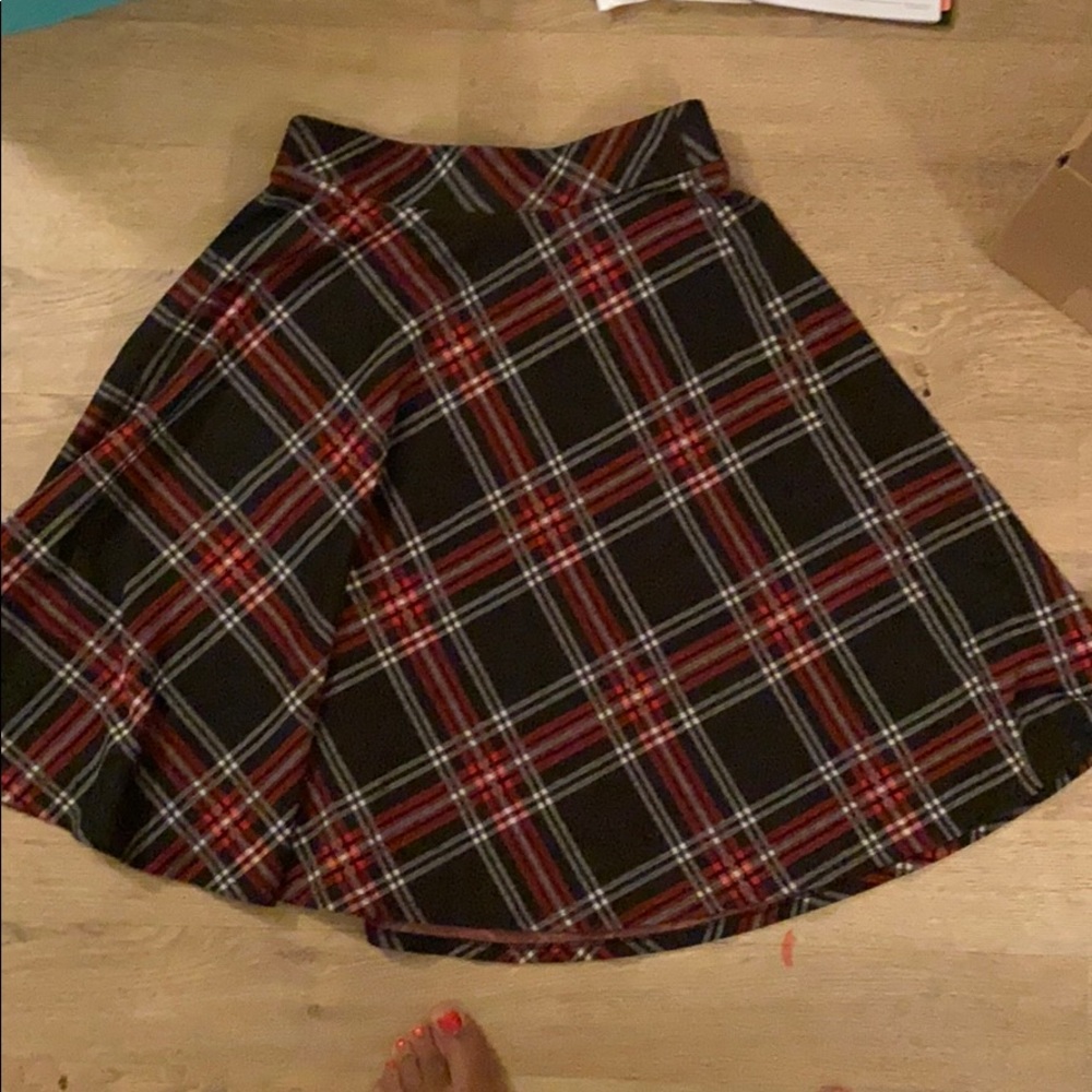 Plaid skirt